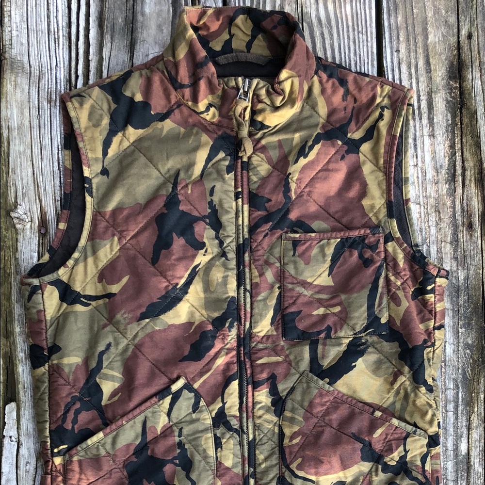 J Crew Camo Vest